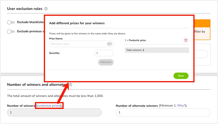 Tutorial: How to run a Multi-Network Giveaway – Easypromos - Online Helpdesk