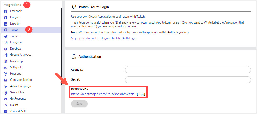 Update: Logins to Twitch with Facebook