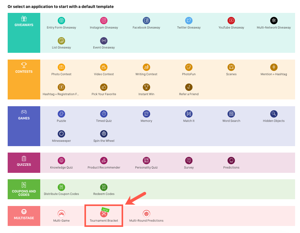 Tutorial How To Create A Bracket Tournament Easypromos Online Helpdesk   Tournament Bracket 